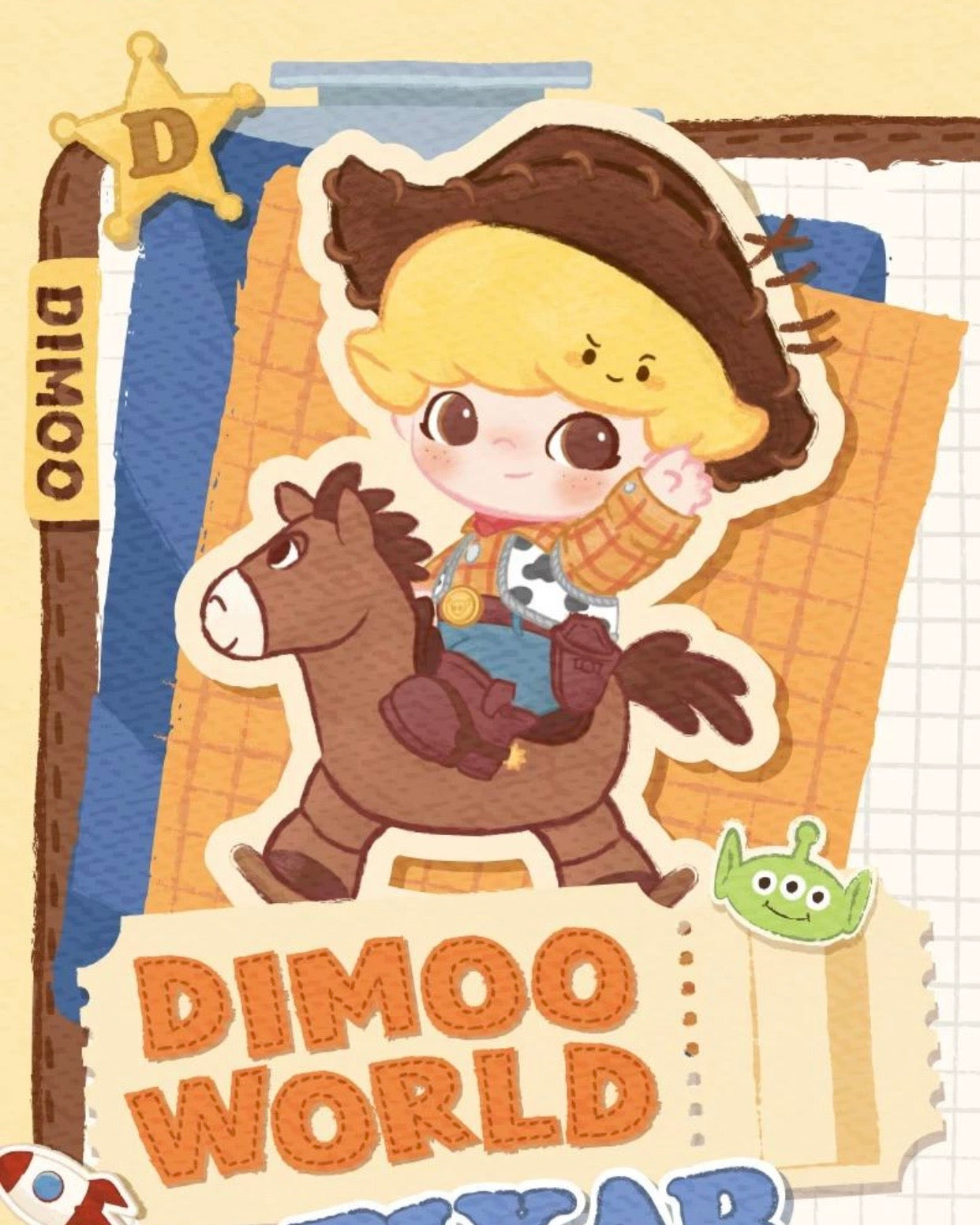 【DIMOO】DIMOO WORLD P1XAR FIGURE BLIND BOX
