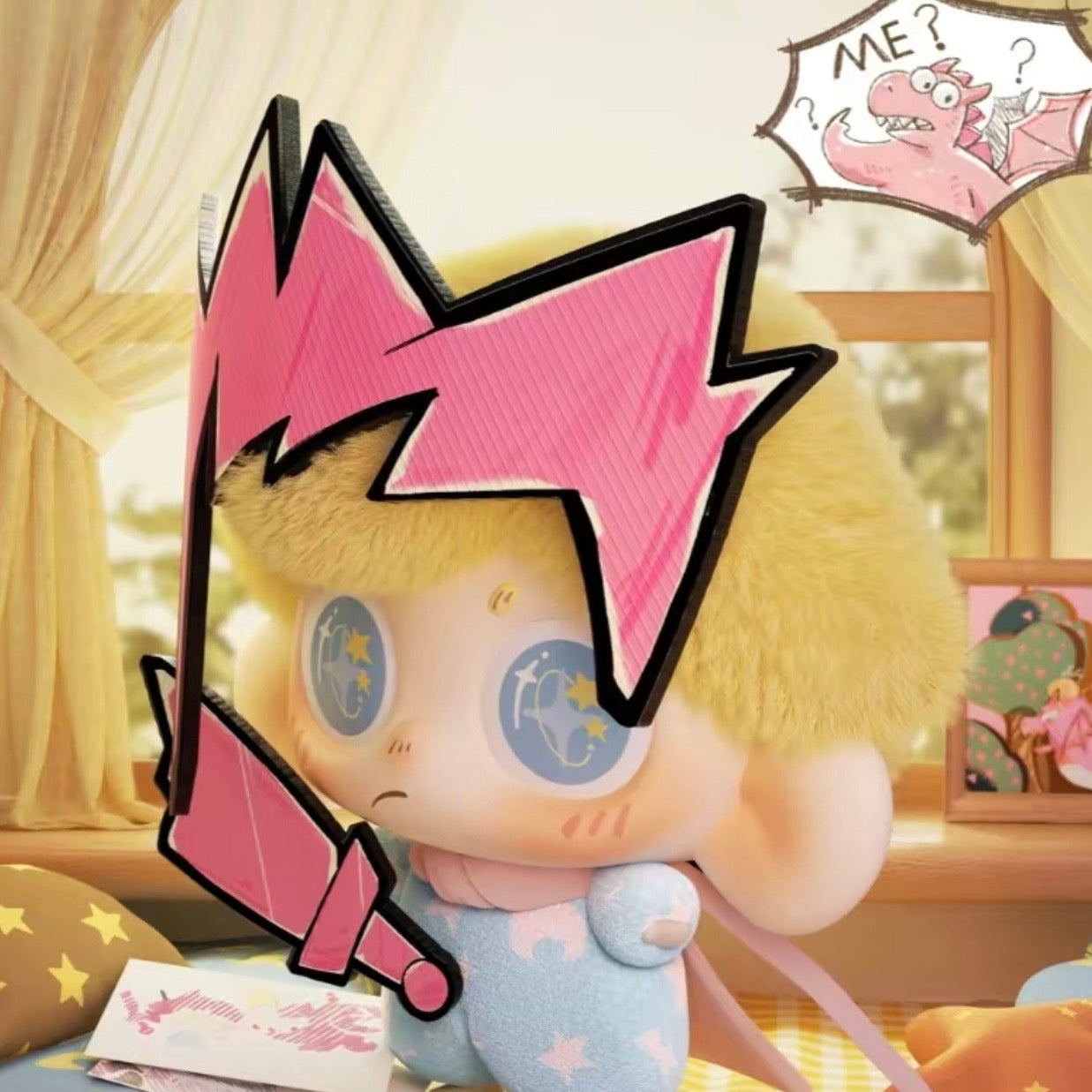 Awang The Hero Fights the Dragon Series Plush Blind Box