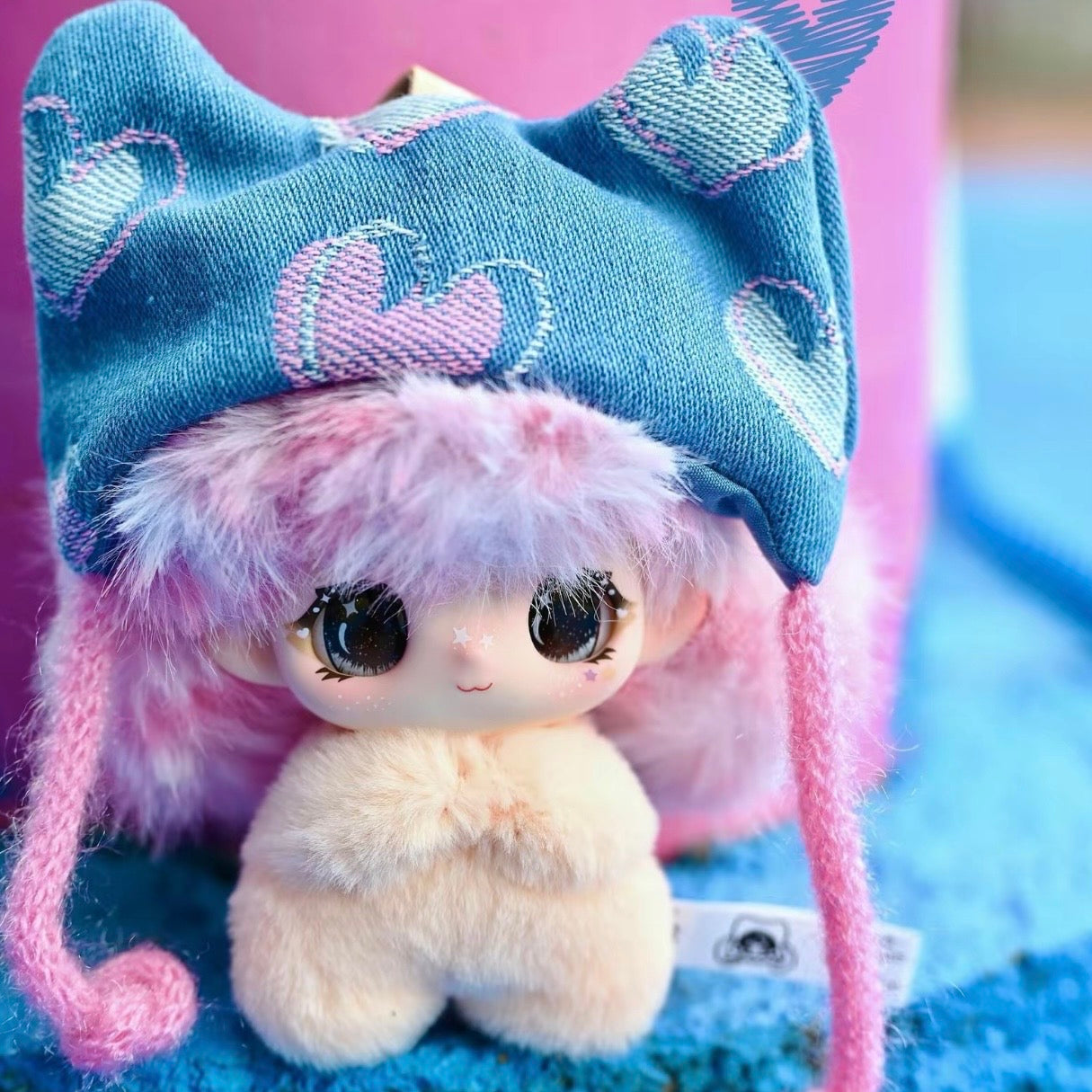YONNNA Bling Bling Sweet Age Plush Pendant Blind Box
