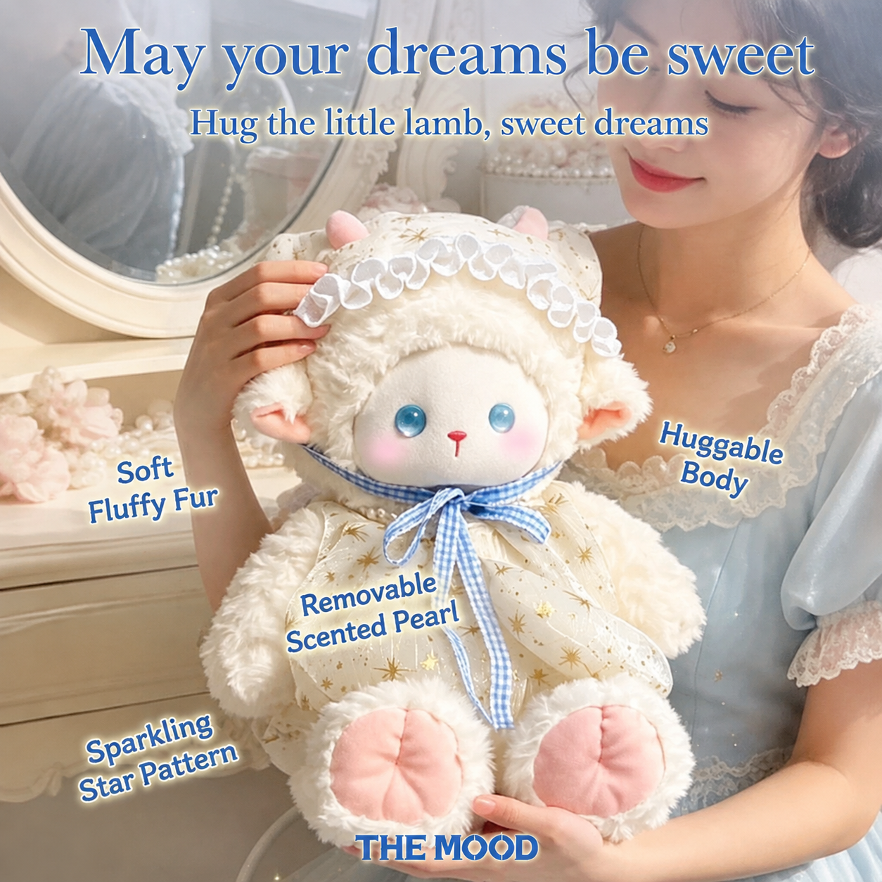 The Mood Unknown Scent Lumia Pajama Lamb Fragrance Gift Box & Plush Doll