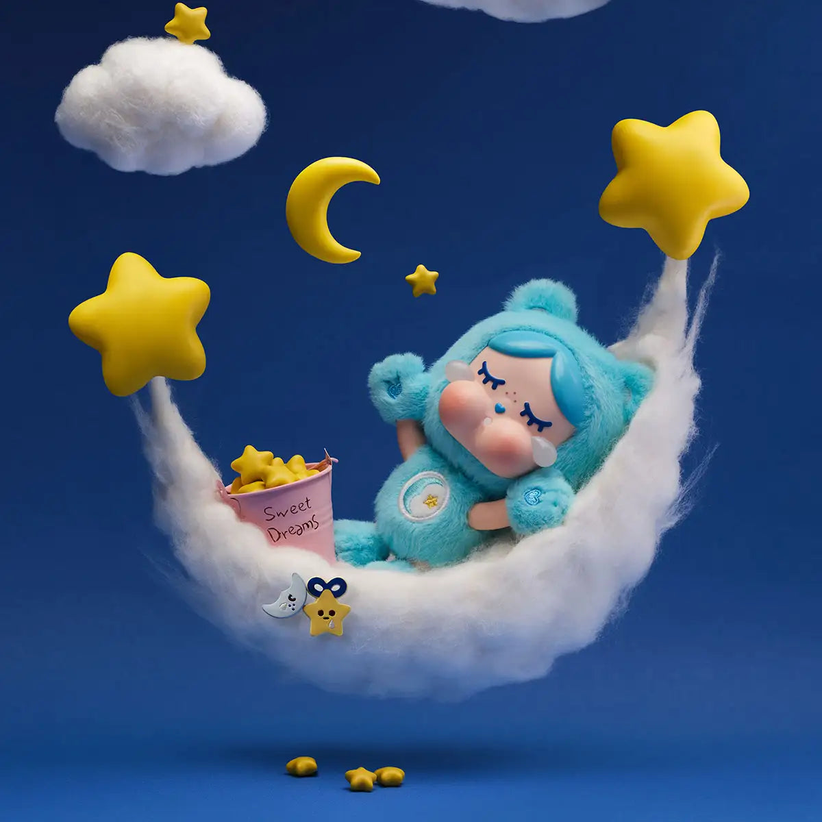 CRYBABY x Care Bear Series Vinyl Plush Pendant Blind Box