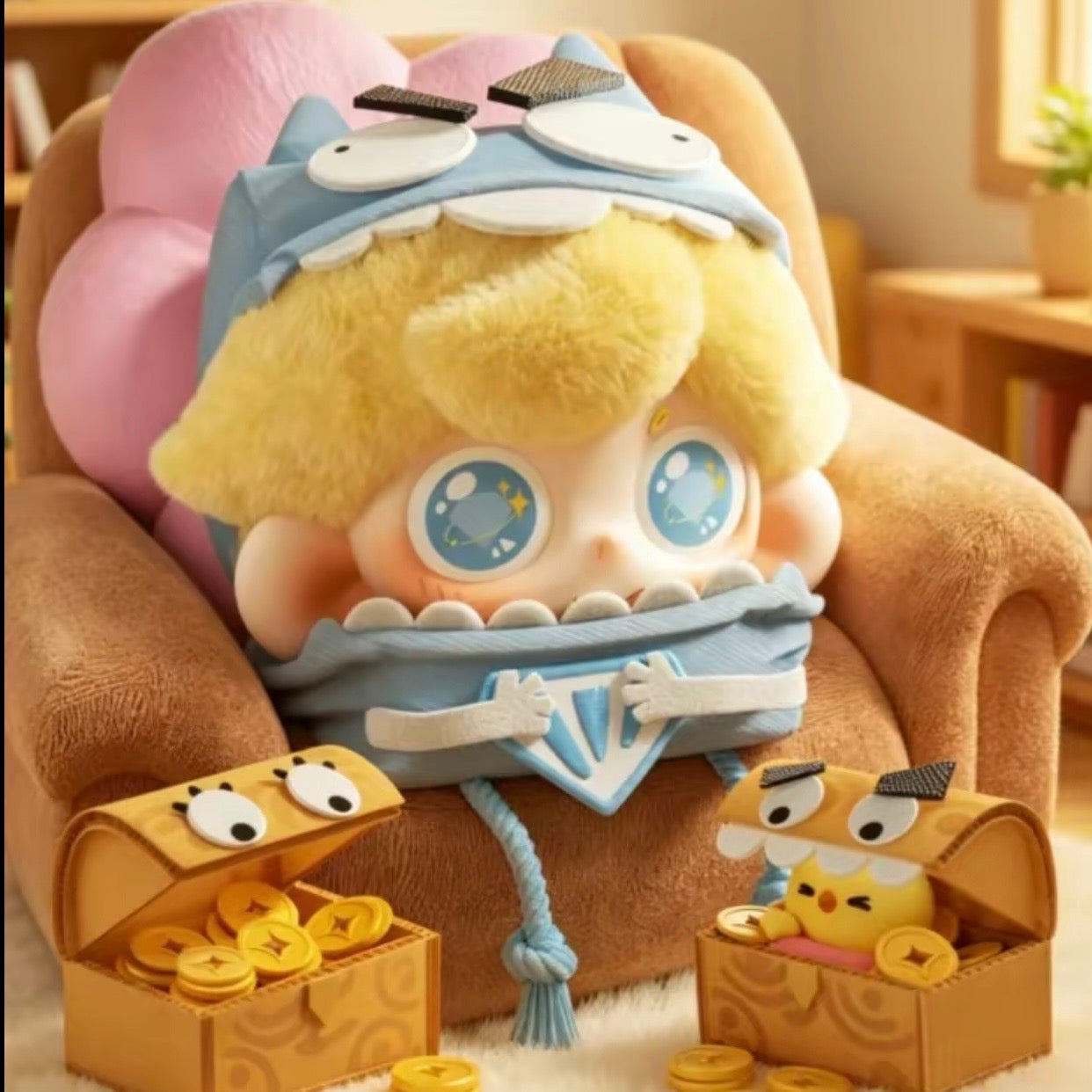 Awang The Hero Fights the Dragon Series Plush Blind Box