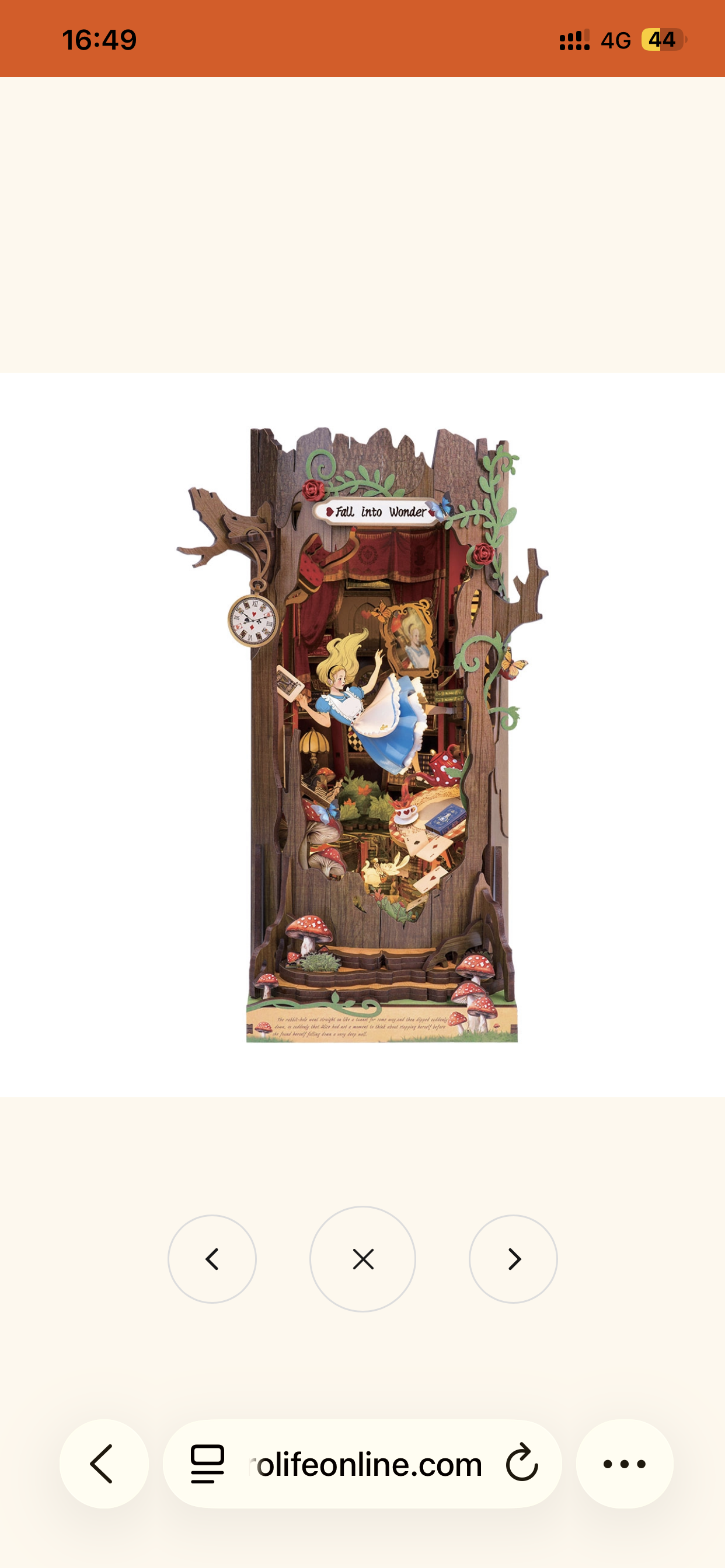 Rolife DIY Book Nook Kit - Fall into Wonder TGB12