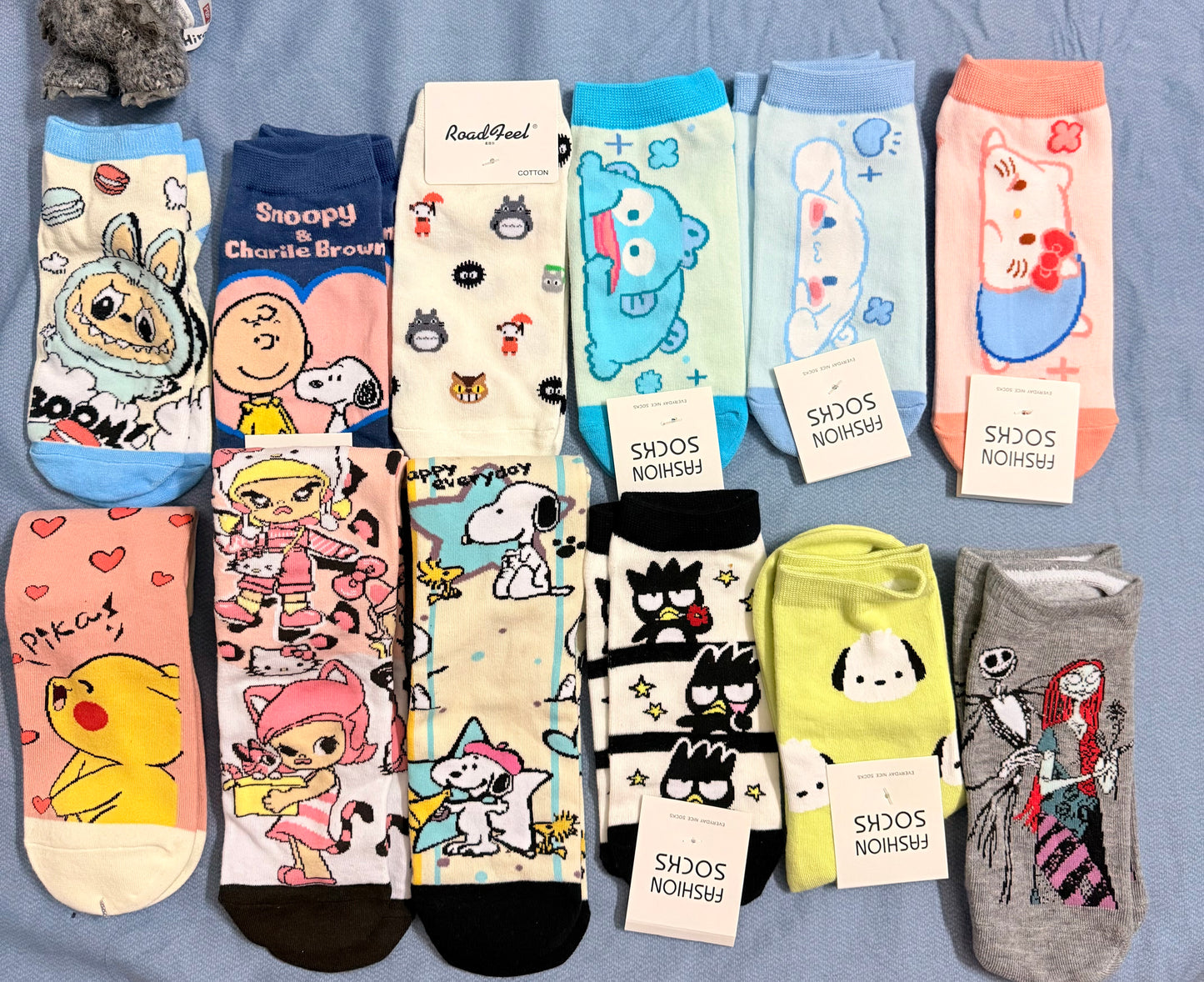 【Blind Bag】Live Product Cartoon Cotton Socks