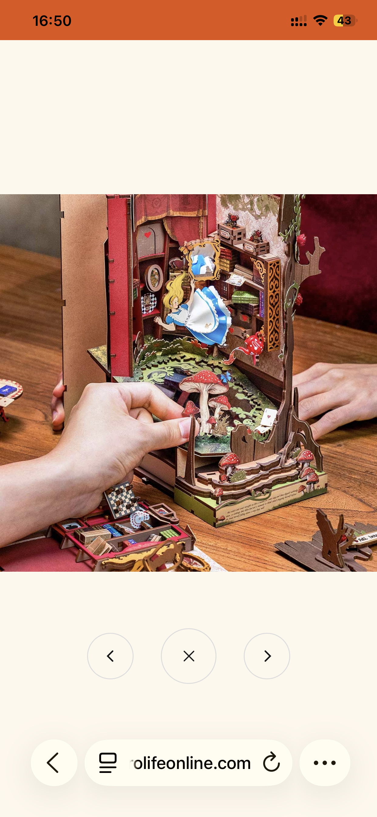 Rolife DIY Book Nook Kit - Fall into Wonder TGB12