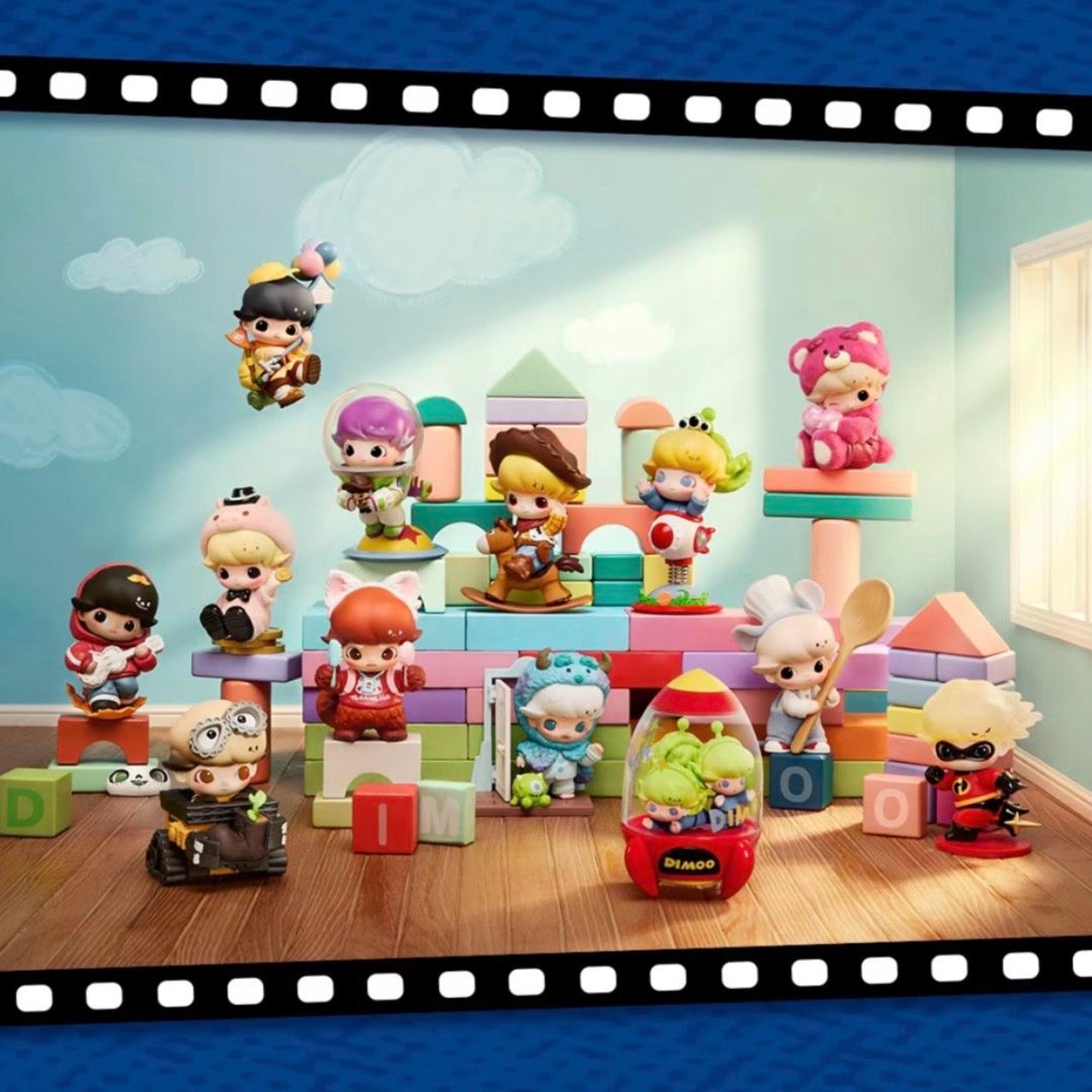 【DIMOO】DIMOO WORLD P1XAR FIGURE BLIND BOX
