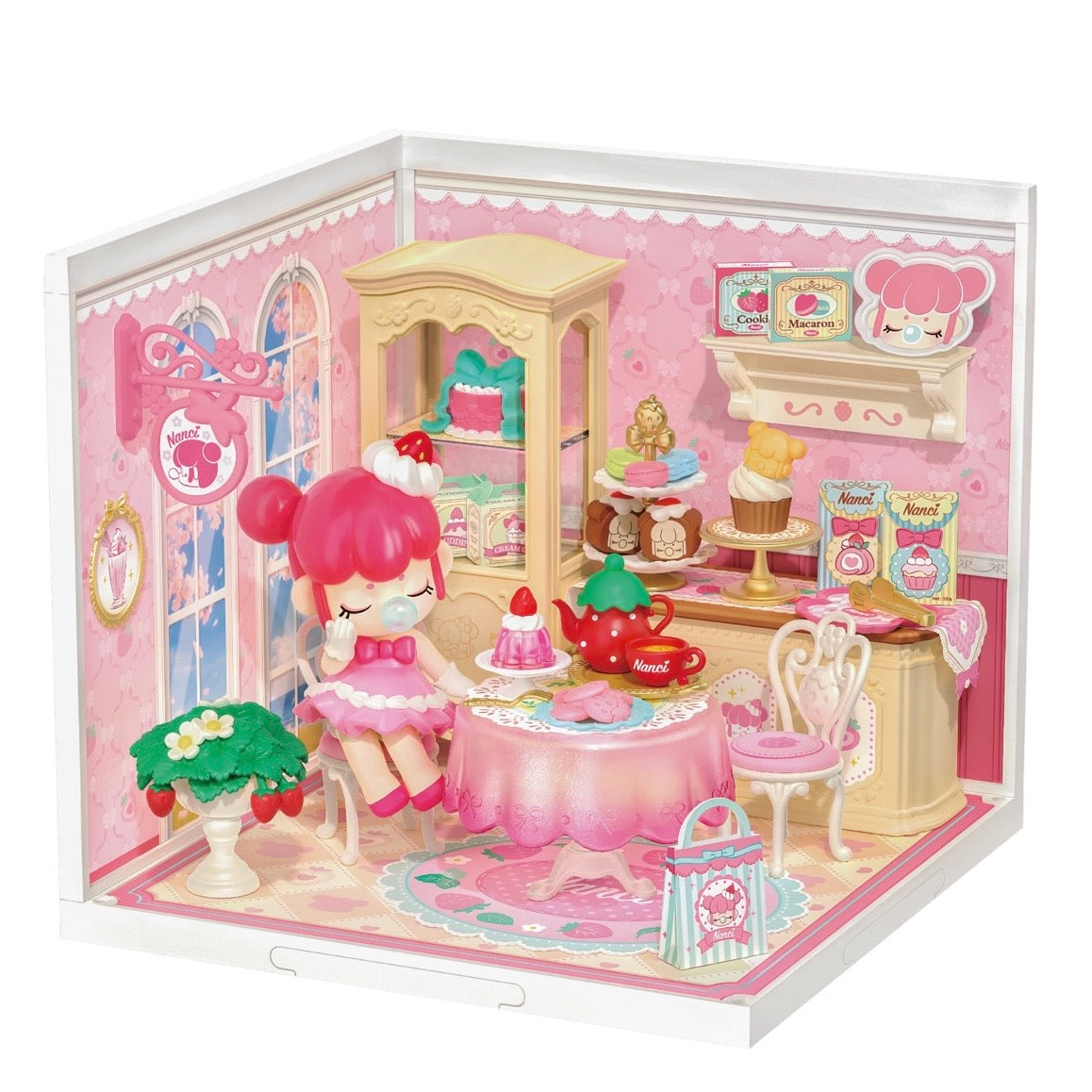 Rolife Nanci Strawberry Teatime Super Creator Miniature House DWL07