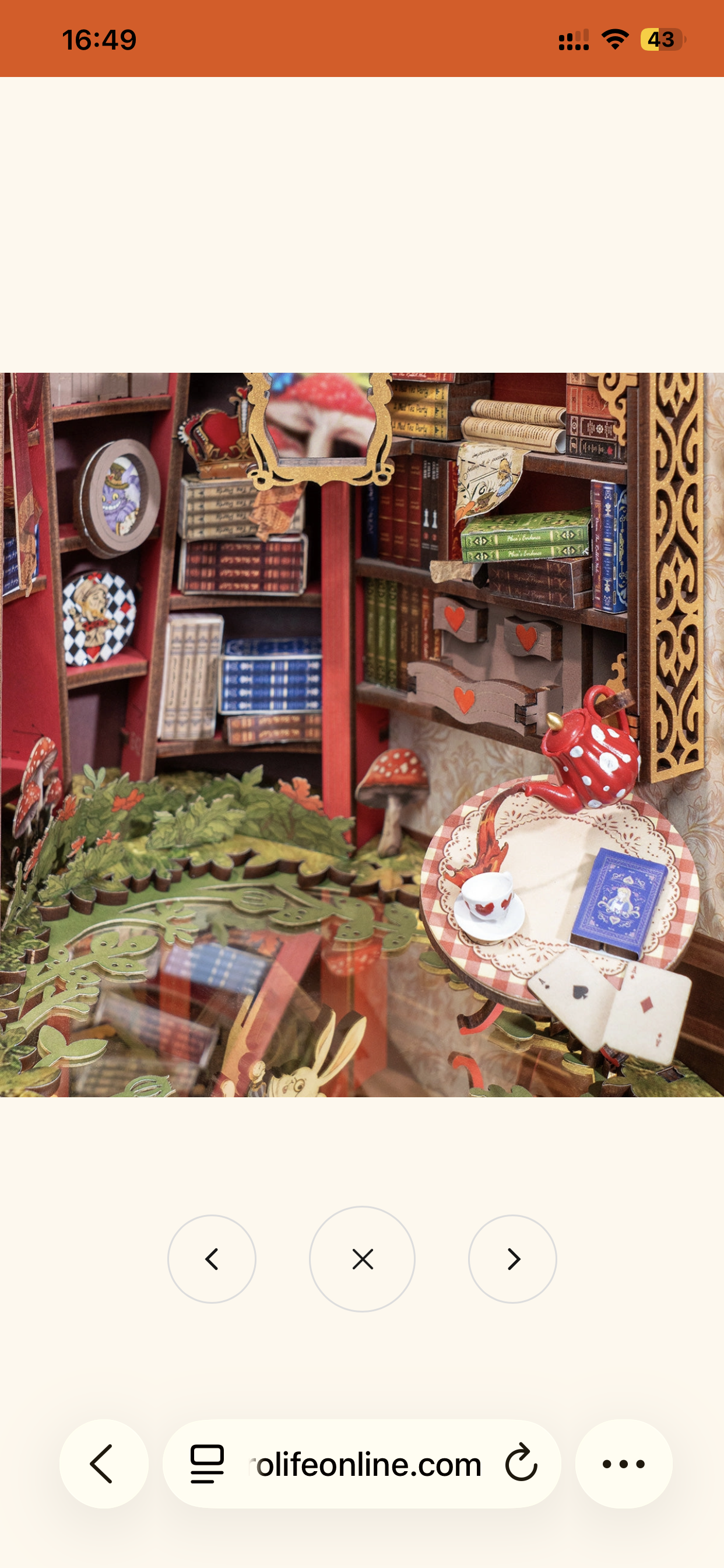 Rolife DIY Book Nook Kit - Fall into Wonder TGB12