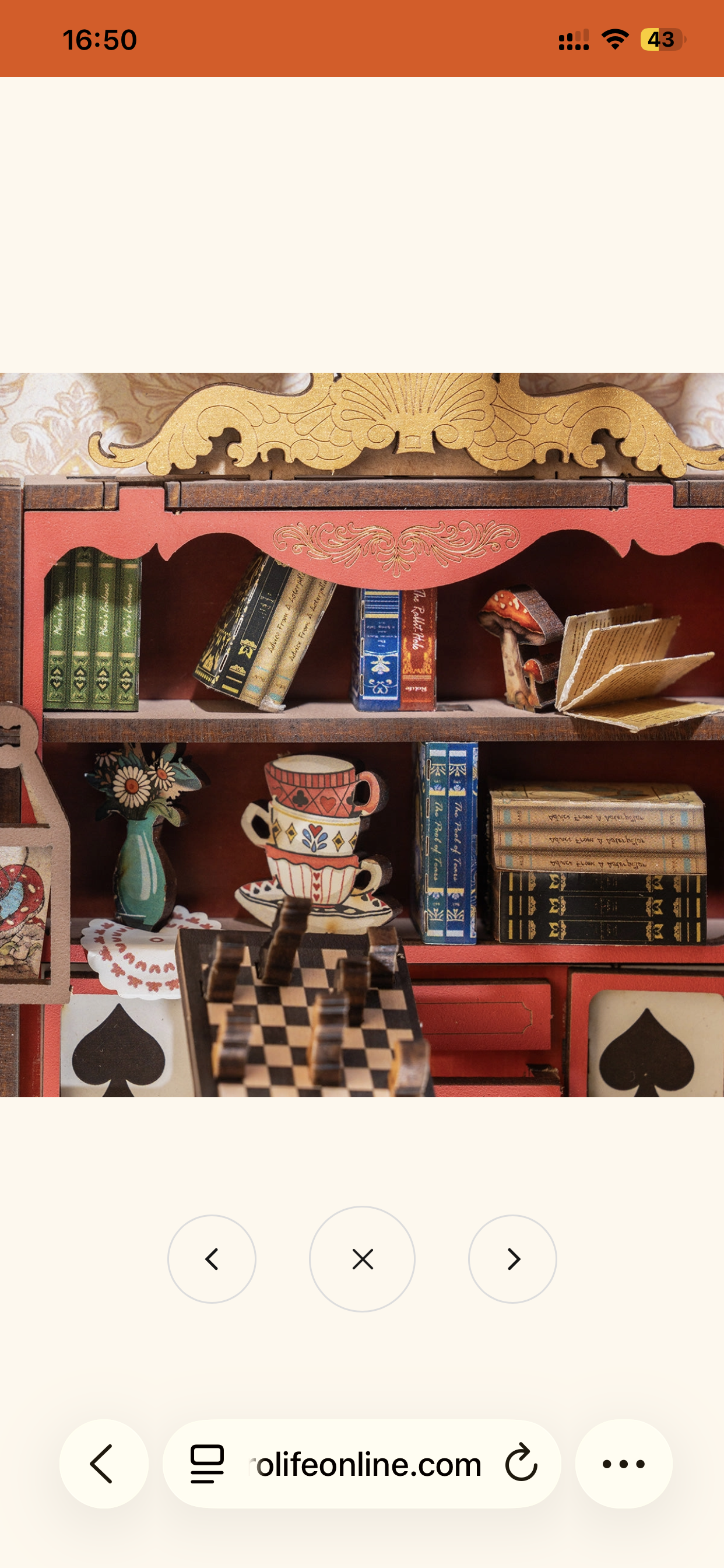Rolife DIY Book Nook Kit - Fall into Wonder TGB12