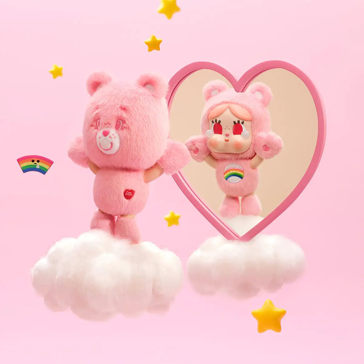 CRYBABY x Care Bear Series Vinyl Plush Pendant Blind Box