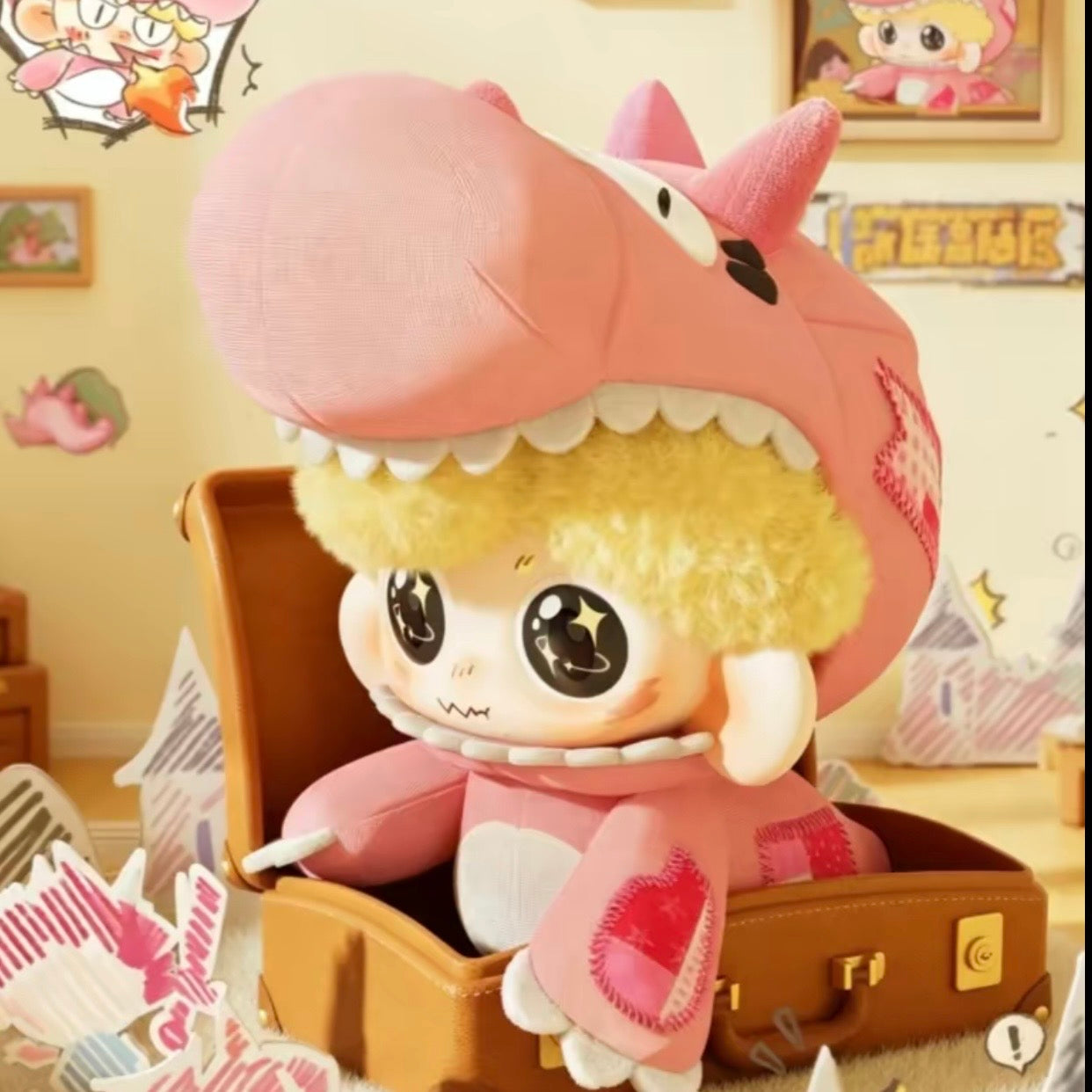 Awang The Hero Fights the Dragon Series Plush Blind Box